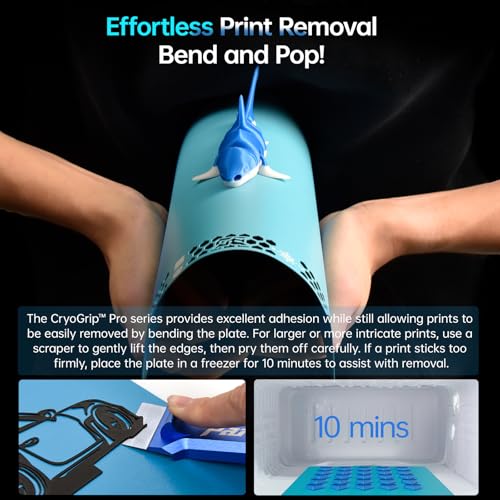 BIQU CryoGrip Pro Glacier for Kobra 3 Combo/Kobra 3 V2 3D Printer - color: Glacier, size: Kobra 3