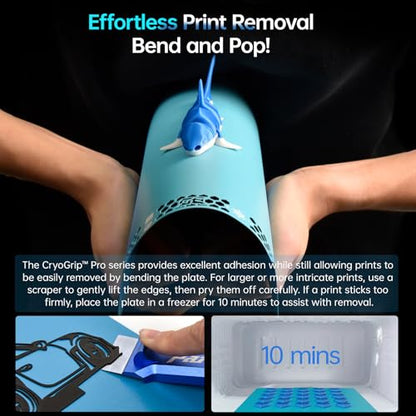 BIQU CryoGrip Pro Glacier for Kobra 3 Combo/Kobra 3 V2 3D Printer - color: Glacier, size: Kobra 3
