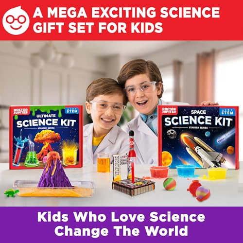 Doctor Jupiter Mega Science Gift Set for Kids Ages 8+, Birthday Gift - style: Mega Science Gift Set: 8+