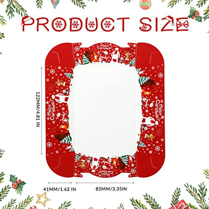Cunhill 60 Pack Christmas Movie Night Snack Tray for Party Food - size: 1 lb, style: Tree