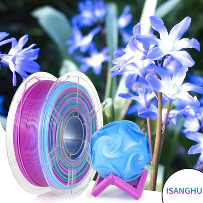 3D Printer PETG Filament Translucent 1.75mm High Light Transmittance 3D Printing Filament,Print Speed 30-600mm/s PETG Filament, Clear Teal Lily 3D Printer Filament 1KG - color: Petg Translucent Teal Lily