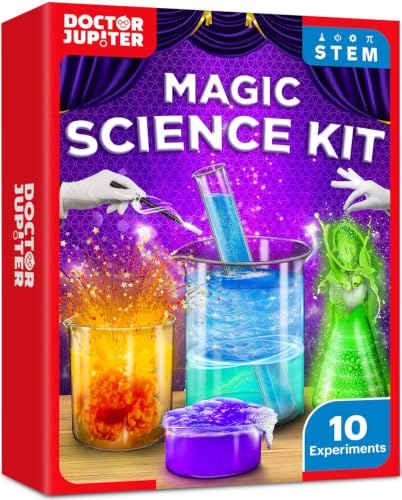 Doctor Jupiter Magic Science Experiments Kit for Kids Ages 8+ - style: Magic Science Kit: 8+