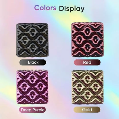 ERYONE Silk Filament PLA+ 1.75mm Shiny 3D Printer Filament, Multicolor PLA 4 in 1, 1kg (2.2LBS)/Spool, HS Silk Quadruple Color Twilight Glow (Black & Red & Deep Purple & Gold) - color: Silk Pla+ 4 in 1 Twilight Glow