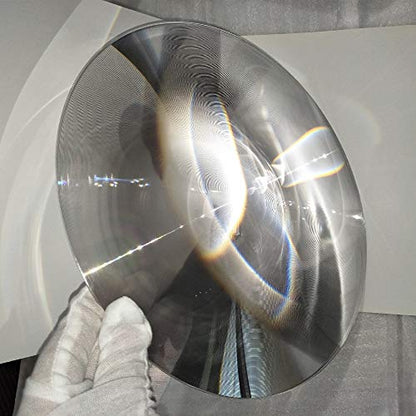 Six Seasons 2-Pack Large Fresnel Lens, 300mm(11.81"), 600mm(23.62") PMMA for Senior Magnifying, Solar Heating & Optical Science Kits - size: Focal length 600mm