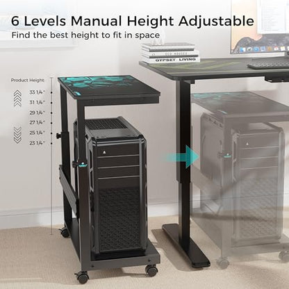 EUREKA ERGONOMIC PC Stand Height Adjustable Black - color: Black