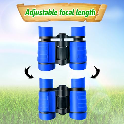 Binoculars for Kids, Kids Binoculars for 3-12 Boys Girls, Outdoor Toys - color: Dark Blue