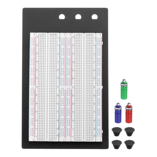 PATIKIL Solderless Breadboard Large Breadboard 1660 Tie Points Bread Board