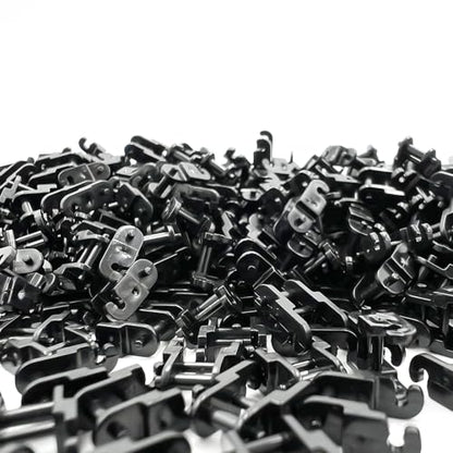 1500PCS Technical Chain Link Tread Compatible with legoes 3711 and Other Brands Build Custom Tracks Vehicles Tank Track(Black) - color: Black 1500pcs