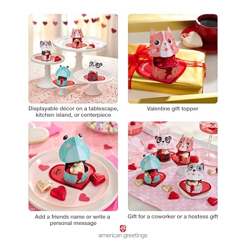 American Greetings Magic Moments Pop Up Candy Holder Valentines Day Card (So Sweet) - color: MM Candy Holder Characters