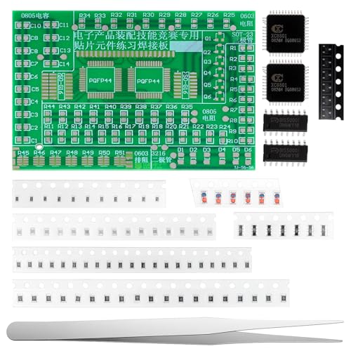 Solder Practice Board Kit - Professional SMD Circuit Welding Training