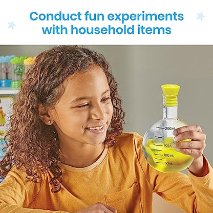 hand2mind Starter Science Measuring Flask Set, 8 Pieces, Ages 3+