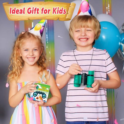 Binoculars for Kids, Kids Binoculars for 3-12 Boys Girls, Outdoor Toys - color: Green