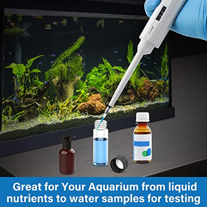FOUR E'S SCIENTIFIC 0.1-2.5μL Pipette, Single-Channel Adjustable Pipettor - size: 01 (0.1-2.5ul)