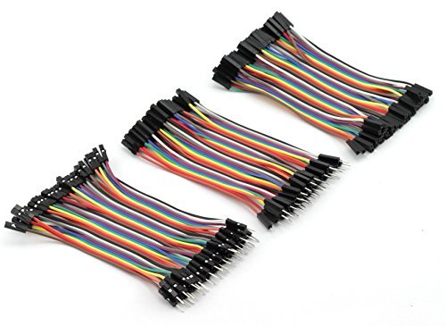 ZYAMY Multicolor Jumper Wire Set - 120PCS, Male to Male, Female to Female, Breadboard Jumper Wire, 10cm