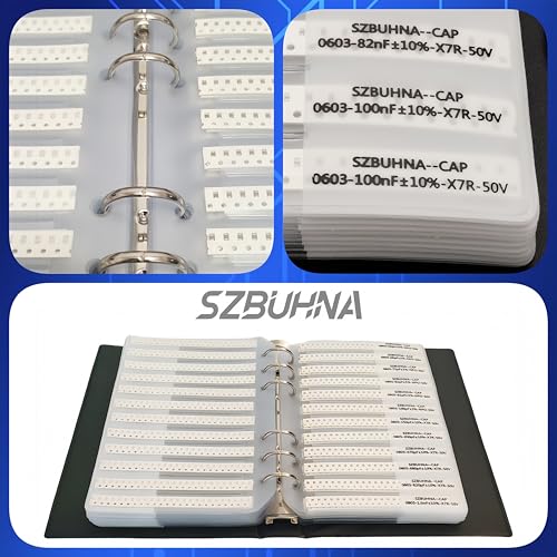 0402+0603+0805+1206 SMD Capacitor Assortment Kit with Inductor