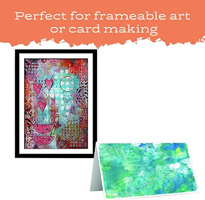 Gel Press Gelli Printing Plates - (8" X 10" + 5" x 7") - 10802-10810-2PK - size: 8" x 10" + 5" x 7" Value Pack