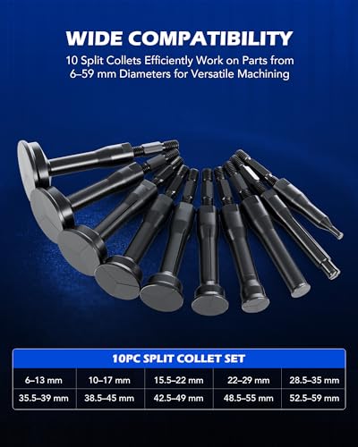 OMT Blind Hole Collet Bearing Race and Seal Puller Extractor Kit - color: Red Case, size: 16pc Bearing Puller Kit
