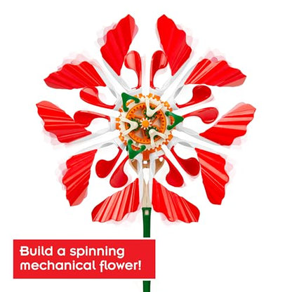 T&K SolarFlower: Ruby Ripple | Sustainable Energy Set - color: Ruby Red