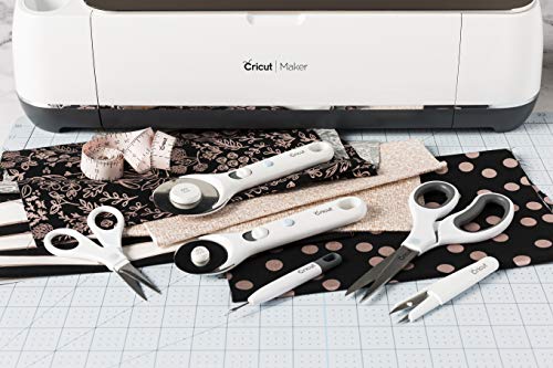 Cricut Rotary Cutter - Rotary Cutter for Fabric, Sewing and Quilting Projects - Compatible for Both Right- and Left-Handed Use - [60mm] - style: 60MM