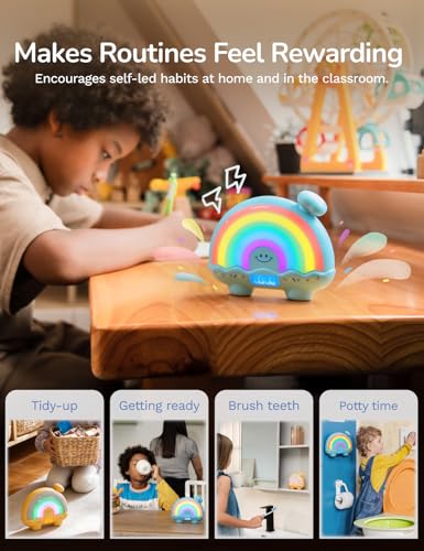 Timer Pal, Rainbow Visual Timer for Kids/Adults, 0-99 Minutes Light Timer - color: Blue