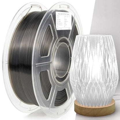 3D Printer Filament PETG HS Transparent Grey for Bambu Lab AMS,AMS Lite - color: Hs Transparent Grey