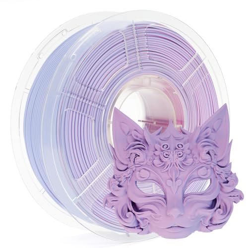 iSANMATE Matte Dual Color PLA Filament Color Change 1.75MM 1KG Blue Purple - color: Blue Purple