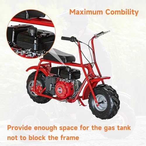 FVRITO Mini Bike Engine Mount Plate Compatible with Predator 212 224cc 97cc Coleman CT200U BT200X CC100X, Engine Motor Mounting Plate Bracket for Baja DB30 MBX10 GX160 Clone Engine Minibike Parts Red - size: Red