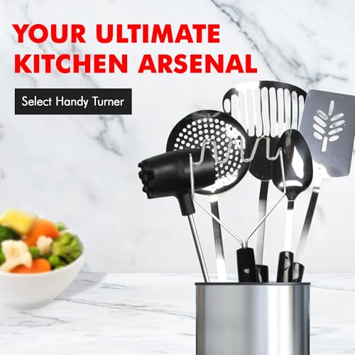 Chef Craft Select Turner/Spatula, 10.5 inch, Stainless Steel - style: Handy Turner