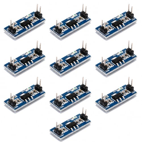 10pcs AMS1117 1.2V Power Supply Module, Low Dropout LDO Voltage Regulator Board for MCU Sensors, Breadboard and DIY Electronics - color: AMS1117-1.2V