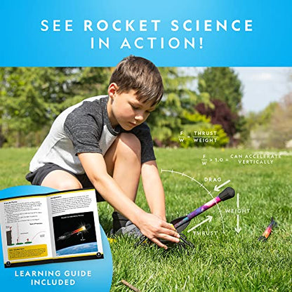 National Geographic Air Rocket Refill with 5 LED Light-Up Rockets - style: Air Rocket Refill