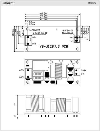 NOYITO AC to DC Precision Buck Power Supply Module AC 120V 100V-264V to 24V 500mA Isolated Step-Down DC Module (24V 500mA) - size: 24V 500mA