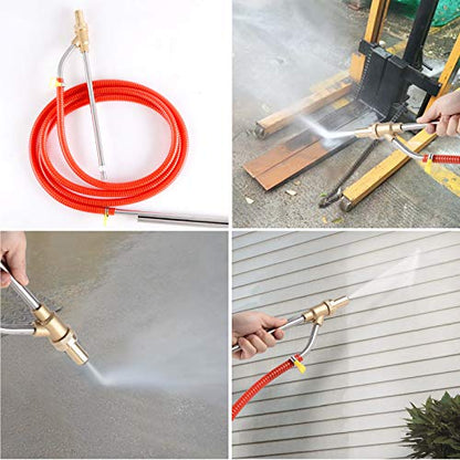 Pressure Washer Sandblasting Kit, 1/4" Quick Connect, 5000 PSI