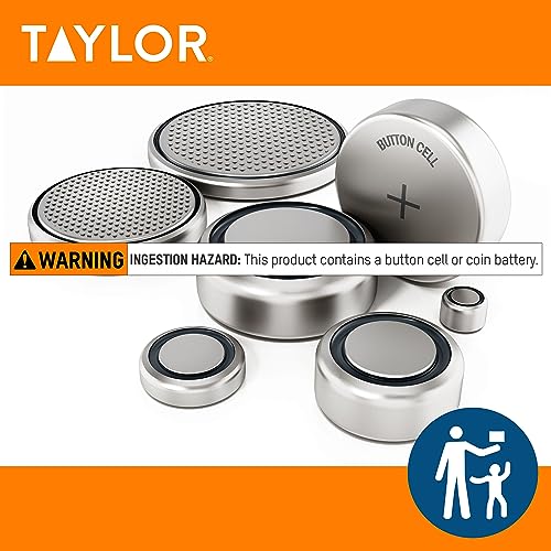 Taylor Digital Kitchen Timer with Clock