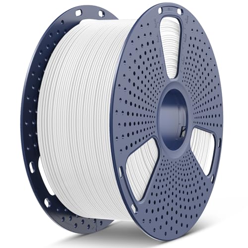 SUNLU PLA 3D Printer Filament, Large Spool, White, 3KG - color: Large Spool 3kg Pla White, size: 3 kg