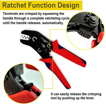 800pcs 1/2/3/4/5/6 Pin Automotive Waterproof Wire Connector with Crimper - color: 800pcs With Crimper