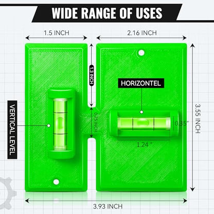 Labor Saving Devices for Old Work Box, Outlet Template,1 Pack,Green - color: Green