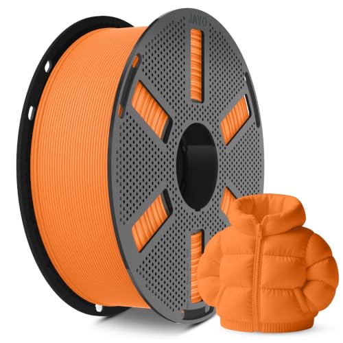 JAYO Matte PLA 3D Printer Filament 1.75mm Orange 1.1kg Spool - color: 1.1kg Orange