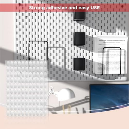 520pcs Double Sided Tape Wall Nano Sticky Dots Mounting Putty Two Sided Adhesive Strong Sticky Tack Multi-Shape Museum Putty No Traces - Crafts Poster Decoration Picture Hanging Crafting Party - color: Round 140, strips 40, square 140, oval 200