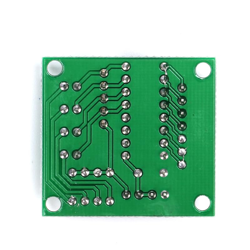 5Pcs ULN2003 Stepper Motor Driver Board, 5V 4-Phase Controller Module with LED Indicators, Compatible with 28BYJ-48 Stepper Motor, IN1–IN4 Interface for MCU Control