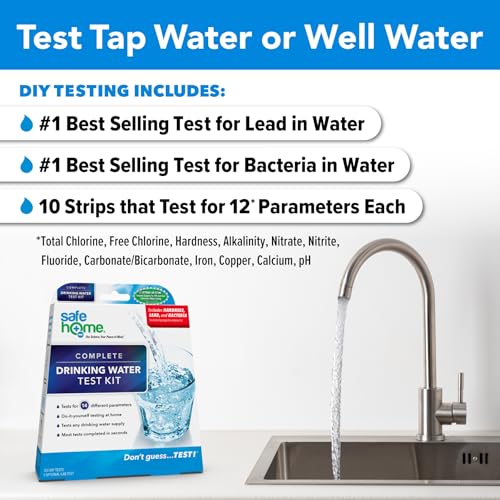 Safe Home Complete Drinking Water Combo Test Kit