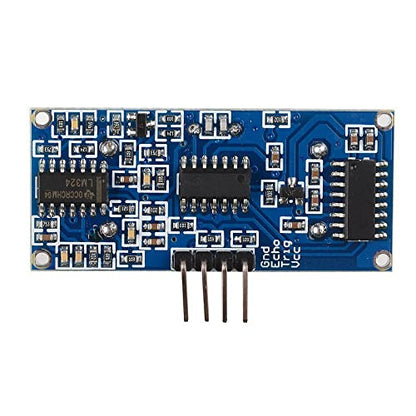 3PCS HC-SR04 Ultrasonic Sensor Module Distance Measuring Sensor Module Ultrasonic Ranging Module + 3 Sets Mounting Bracket with Cable