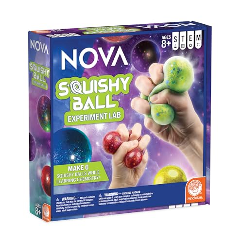 Squishy Ball Making Kit & DIY Stress Ball Science Lab by MindWare