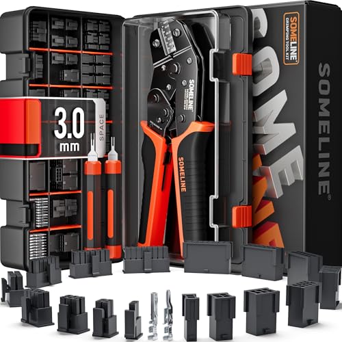 SOMELINE Micro-Fit 3.0 Connector Crimping Tool Kit, 2-16 Pin, 2 Extractors