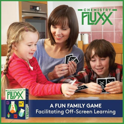 Looney Labs Chemistry Fluxx Card Game - Explore the World of Elements