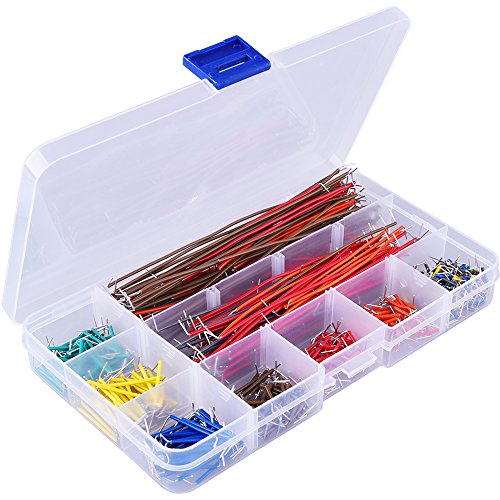 AUSTOR 560 Pieces Jumper Wire Kit Preformed Breadboard Jumper Wire