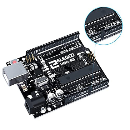 ELEGOO Conqueror Robot Tank and Extra UNO R3 Board Kit Bundle for STEM