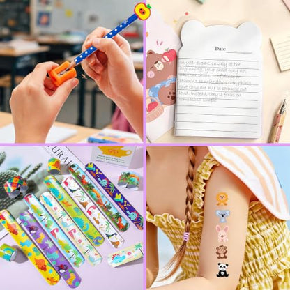 194 Pcs Stationery Set Party Favors for Kids, Back to School Supplies