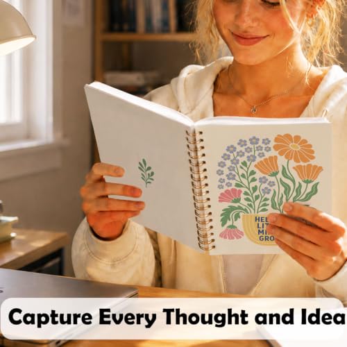 Teachers Appreciation Gifts Spiral Notebook Journal for Women,A5 - color: Helping Little Minds Grow-3