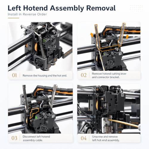 Heating Assembly Kit for Bambu Lab X2D Hot End Heating Component with Heater Cartridge, Thermistor Temperature Sensor & Heat-Insulating Clip 3D Printer Accessories - size: X2D