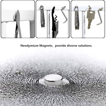 rhinocats 100Pcs Small Strong Magnets，8x2mm Refrigerator Magnets - size: 8x2mm - 100Pcs